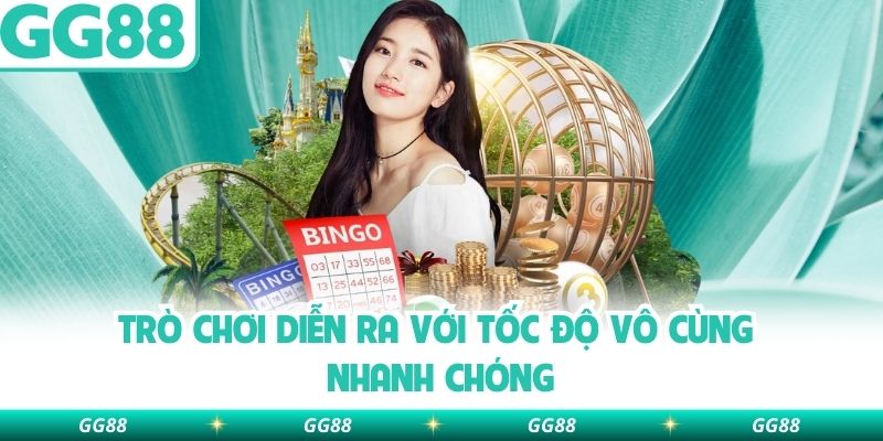 Trò chơi diễn ra với tốc độ vô cùng nhanh chóng